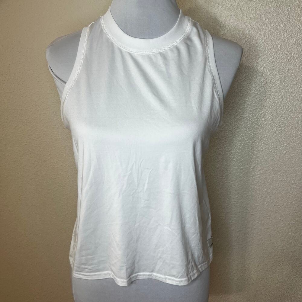 Vuori short sleeve cropped tee shirt MEDIUM - Picture 2 of 7